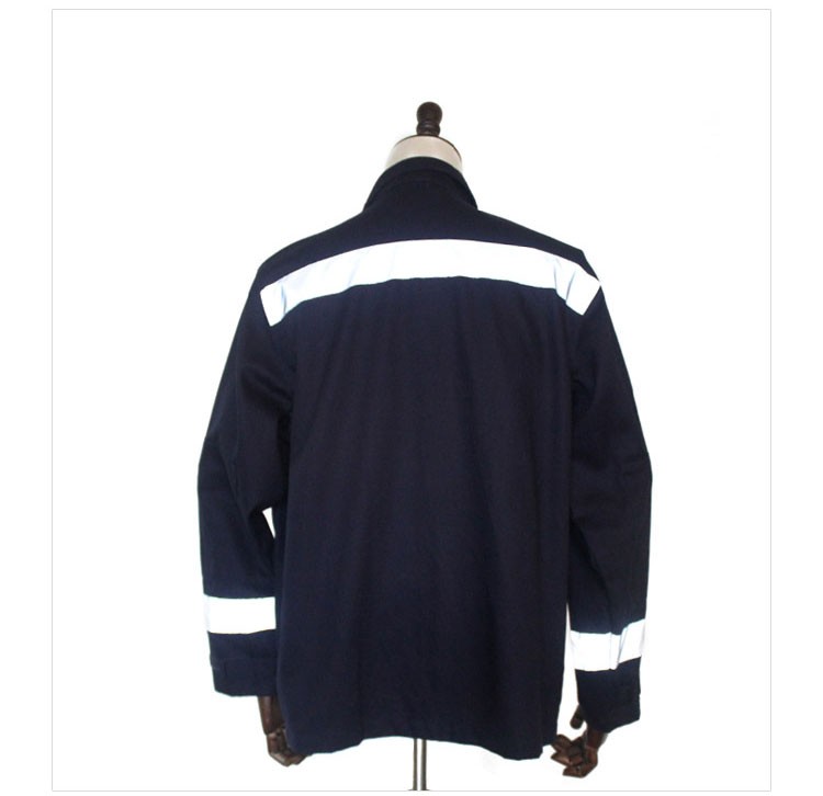 Custom Design Male Night Shift Reflective Stripe Guard Aviation Company Officer Security Uniform Coats