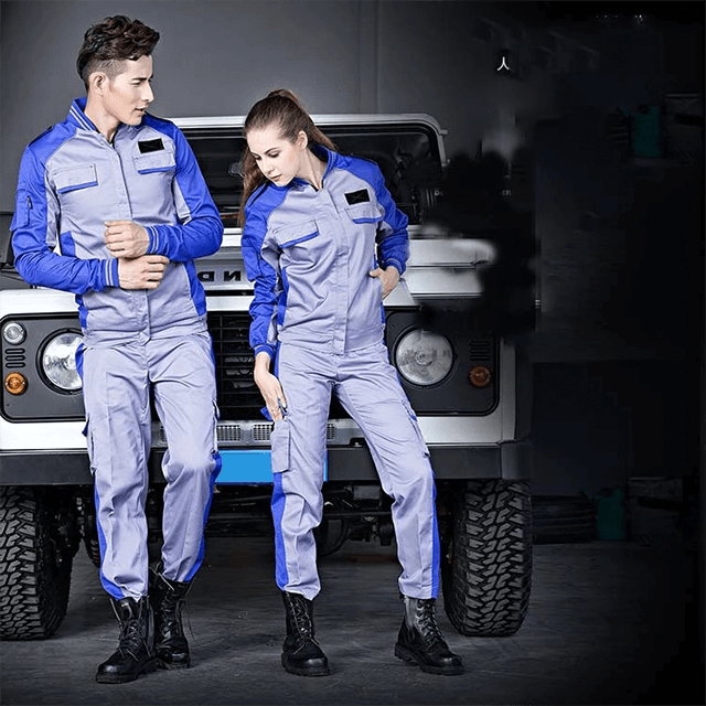 Wholesale Price Safety Workwear Protective Workwear Coverall Mechanical Maintenance uniforms