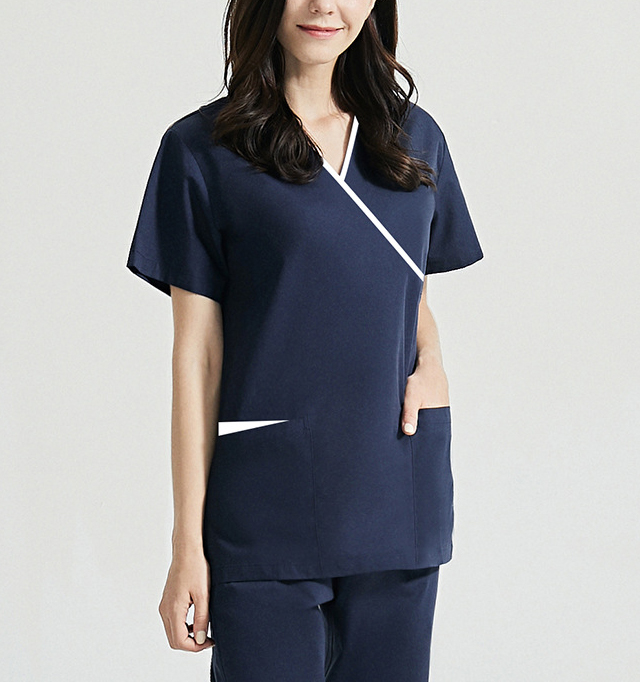 Custom Spa Nursing Medical Uniform Scrub Clothes Set Workwear Scrubs Uniforms Top And Pants
