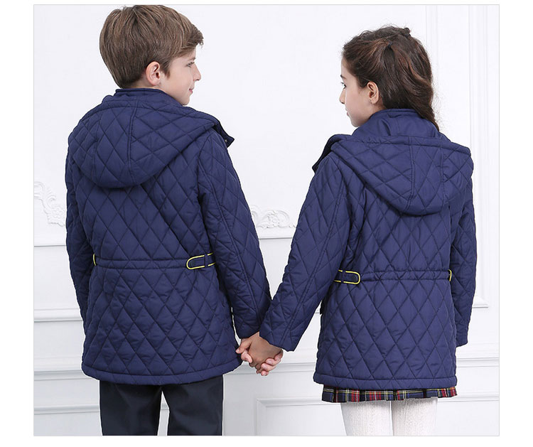 Wholesale Best School Uniforms Wholesale Down Jacket Winter Primary School Uniform Coat
