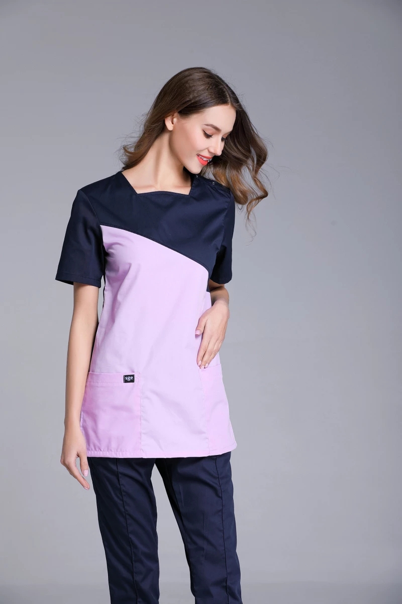 Medical Nurse Uniform Girl Outfit Working Suit Healthcare Workwear Scrubs Uniforms Top And Pants