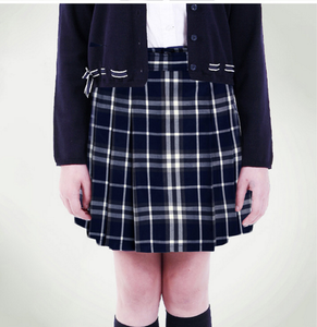Fashion Japanese School Girl Uniforms Pleated Plaid Skirts 