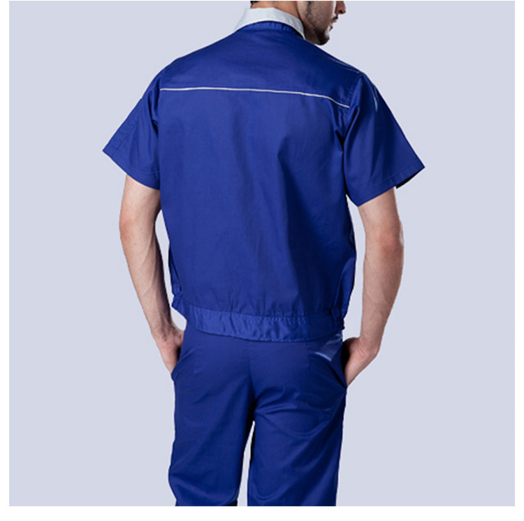 Professional Industrial Factory Workwear Short Sleeve Working Uniforms