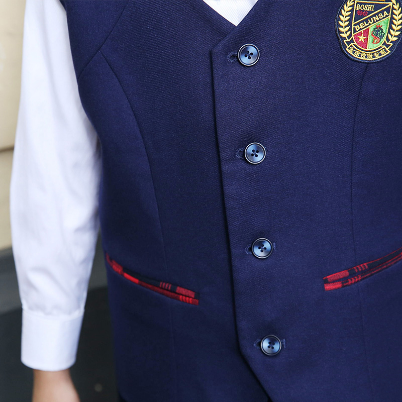 Free Designs School Uniforms Customized Navy Blue Boy And Girls School Pinafore