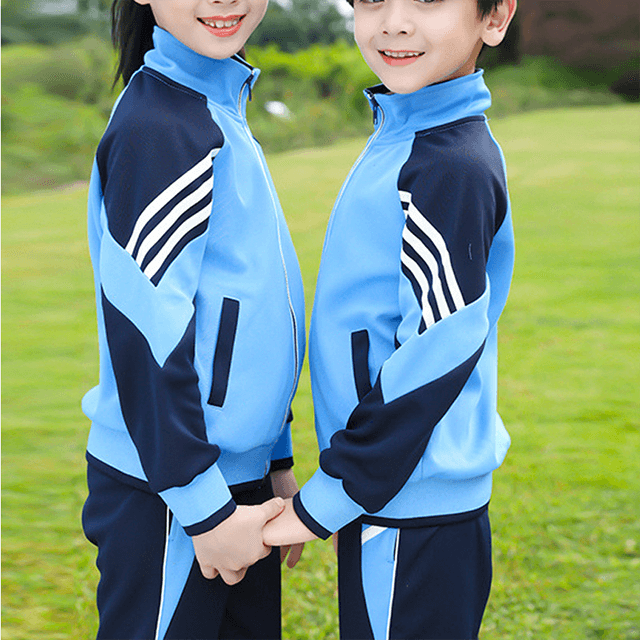 2 pieces Children sports uniform soccer kits kids football suit