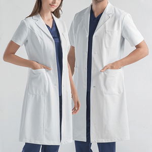 Demure Hospital Uniform for Doctor Staff with Custom Logo