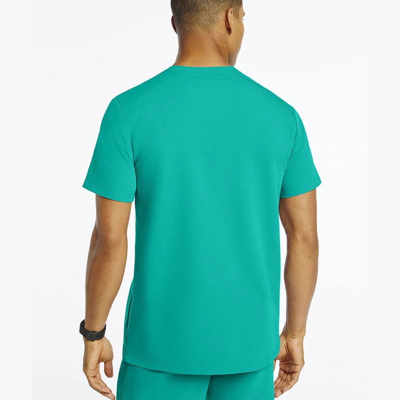 Custom 4 Ways Stretch Cotton Medical Hospital Scrubs Uniforms Sets With 4 Pockets