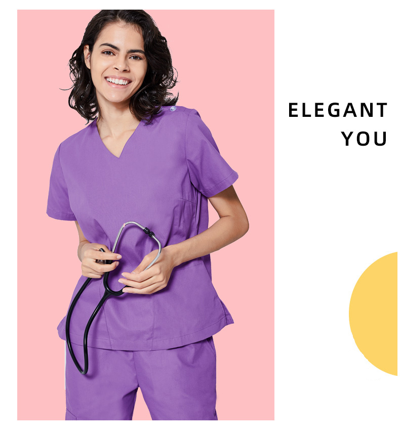 Maternity Nurse Uniform Scrub Suit Workwear Scrubs Uniforms Top And Pants