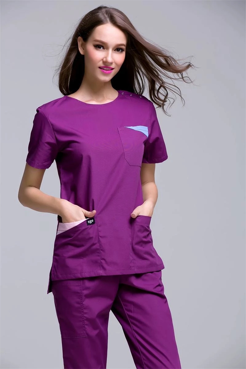 Custom Nurse Scrub Suit Healthcare Workwear Working Outfit Suit Hospital Uniforms