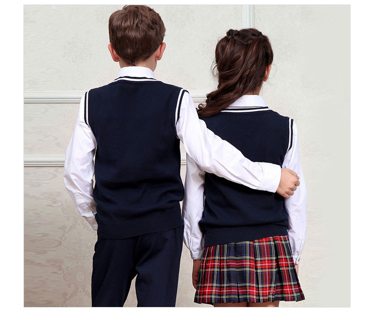 Wholesale Color Combination Primary School Girl Boy Uniform Kids School Uniform Shirts